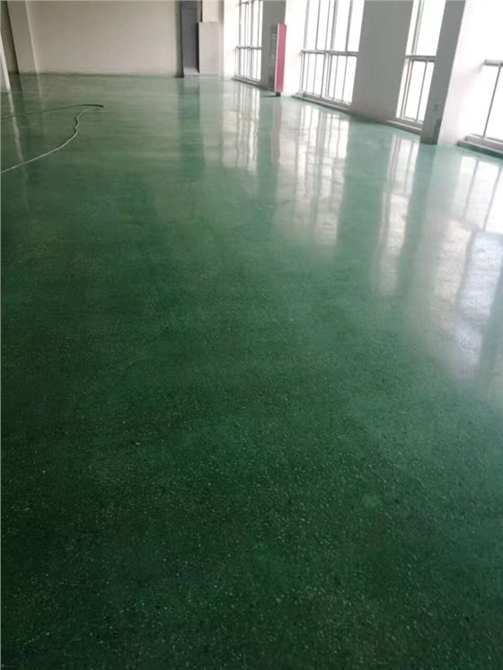 彩色钢化地坪--工厂车间1